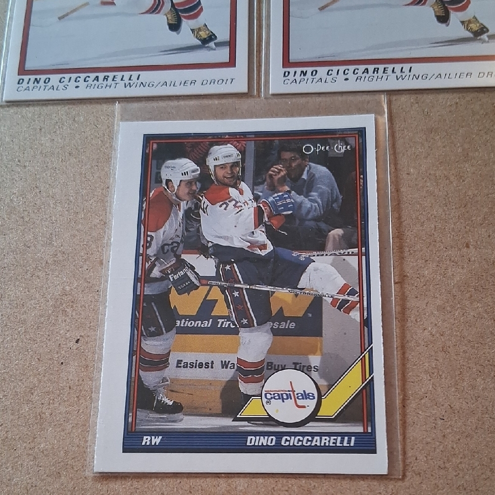 Capitals Dino Ciccarelli Hockey Trading Cards Set - Picture 5 of 8